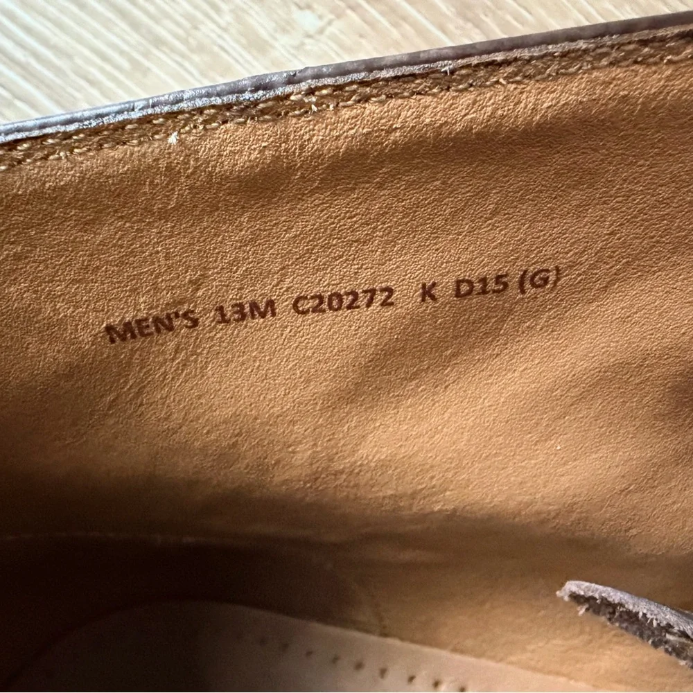 Cole Haan Mens GrandOS Judson‎ Chukka Boots Size 13 M Dark Brown Leather Lace Up